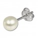Silberdream SilberDream Ohrstecker Süßwasser Perle weiß 6mm 925 Silber SDO106W Zeitlich begrenztes Angebot