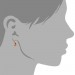 Silberdream SilberDream Creole rose vergoldet Ohrring 925 Sterling Silber Schmuck SDO0017E Große Rabatte