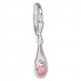 Silberdream SilberDream Ohrhänger Stein rosa Ohrring 925 Silber SDO514A Räumungsverkauf
