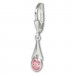 Silberdream SilberDream Ohrhänger Stein rosa Ohrring 925 Silber SDO514A Räumungsverkauf