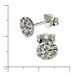 Silberdream SilberDream Ohrring Rund weiß 925er Silber Ohrstecker GSO252W VIP-Rabatte