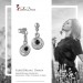 Silberdream SilberDream Ohrring Doppelring Zirkonia schwarz 925 Ohrhänger SDO580S Tiefpreis