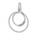 Silberdream SilberDream Ohrhänger Doppelringe 925 Sterling Silber Damen Ohrringe SDO6700J Letzte 3 Tage