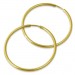 Silberdream GoldDream Creole Simply 50mm Ohrring 333 Gelbgold Echtschmuck GDO0005Y Sonderangebot der Fabrik