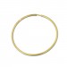 Silberdream GoldDream Creole Simply 50mm Ohrring 333 Gelbgold Echtschmuck GDO0005Y Sonderangebot der Fabrik