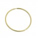 Silberdream GoldDream Creole Simply 50mm Ohrring 333 Gelbgold Echtschmuck GDO0005Y Sonderangebot der Fabrik