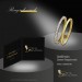 Silberdream GoldDream Gold Doppel Ring Zirkonia weiß Gr.60 333er Gelbgold GDR505Y60 Auslauf