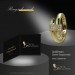 Silberdream GoldDream Gold Ring Glamour Gr.56 Zirkonia weiß 333er Gelbgold GDR546Y56 Verkauf