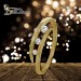 Silberdream GoldDream Gold Ring Gr.58 3er Zirkonia weiß 333er Gelbgold GDR529Y58 Saisonschlussverkauf