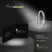 Silberdream GoldDream Gold Ring Gr.56 Line Zirkonia weiß 333er Weißgold GDR524J56 Blitzangebot