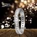 Silberdream GoldDream Gold Ring Gr.54 Zirkonia weiß 333er Weißgold GDR520J54 Neueste Stile
