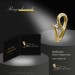 Silberdream GoldDream Gold Ring Wave Zirkonia Gr.60 333er Gelbgold GDR531Y60 Vierteljährliche Förderung