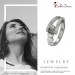 Silberdream SilberDream Ring Kreise Zirkonia weiß Gr.58 aus 925er Silber SDR407W58 Fabrikladen