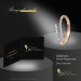 Silberdream GoldDream Gold Ring Gr.60 Line Zirkonia weiß 333er Roségold GDR524E60 Im Verkauf