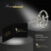 Silberdream GoldDream Gold Ring Gr.58 Ranke Zirkonia 333er Weißgold GDR515J58 Fabrik Onlineshop