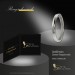 Silberdream GoldDream Gold Ring Gr.56 Twist 333er Weißgold GDR522J56 Fabrikpreis