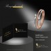 Silberdream GoldDream Gold Ring Boho zweifarbig Zirkonia Gr.60 333er Rosegold GDR532E60 Versandkostenfrei