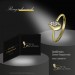 Silberdream GoldDream Gold Ring Blatt Zirkonia weiß Gr.54 333er Gelbgold GDR506Y54 Osterangebot