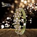 Silberdream GoldDream Gold Ring Blumen Gr.58 Zirkonia rosa 333er Gelbgold GDR544Y58 Sonderangebote