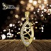 Silberdream GoldDream Kettenanhänger Blatt Zirkonia 333 Gold Anhänger Echtschmuck GDH5060Y Speichern exportieren