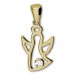 Silberdream GoldDream Kettenanhänger Engel Zirkonia weiß 333 Gold Echtschmuck GDH5063Y Verkauf
