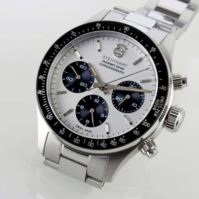 ﻿Steinhart Ocean One Vintage Chronograph II silver Tägliche Deals