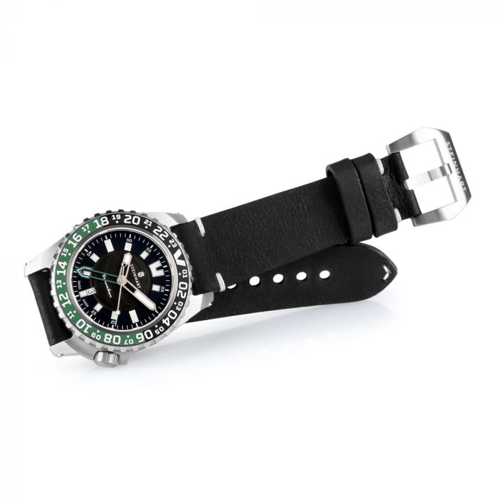 Steinhart TRAVELLER GMT green Taucheruhr VIP-Rabatte