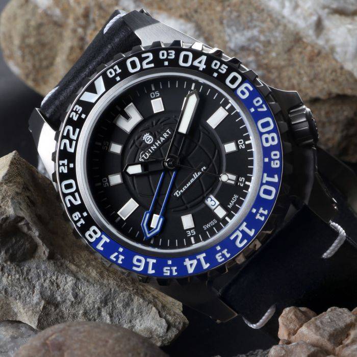 Steinhart TRAVELLER GMT blue Taucheruhr Tiefpreis