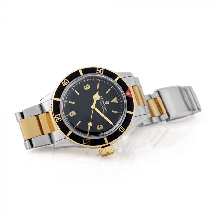 Steinhart Ocean One Vintage two-tone Taucheruhr Clearance-Verkauf