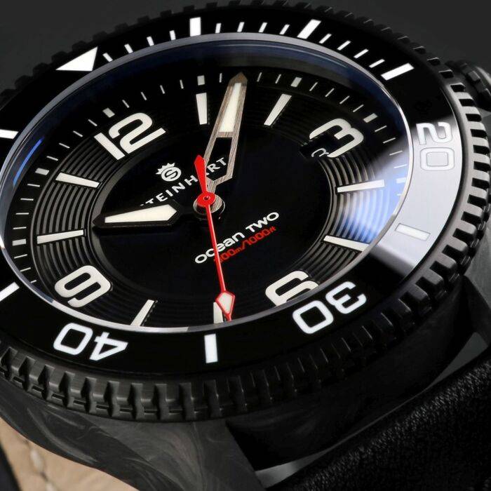 Steinhart Ocean 2 premium Carbon Black Taucheruhr 50% Rabatt für begrenzte Zeit