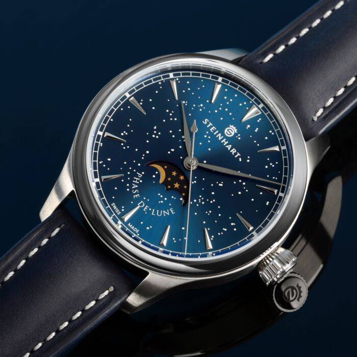 Steinhart Marine 42 Moon Phase Starry Night Outlet