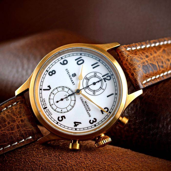Steinhart Marine-Chronograph Bronze Premium Günstiger Verkauf