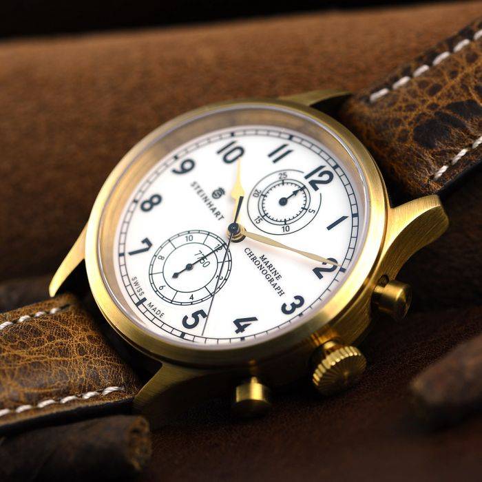 Steinhart Marine-Chronograph Bronze Premium Günstiger Verkauf