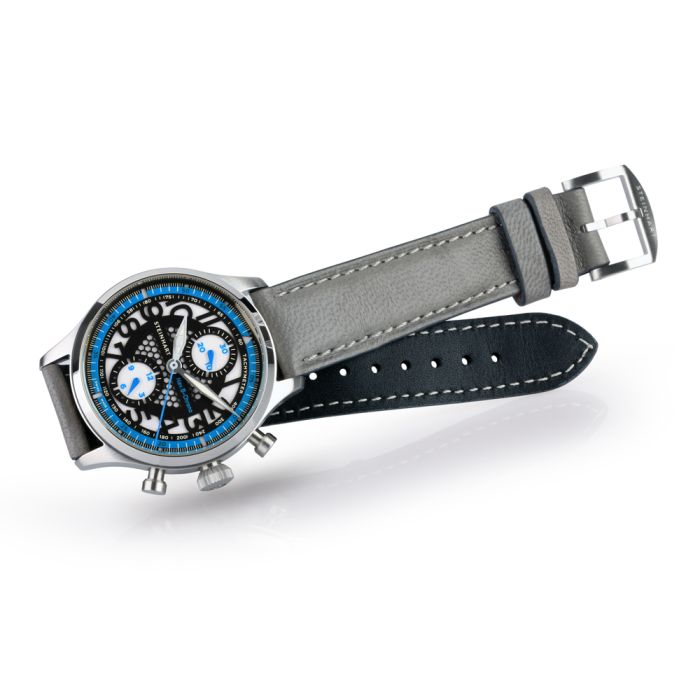 Steinhart NAV.B-CHRONO 42 SKELETON blue Limitierter Zeitrabatt