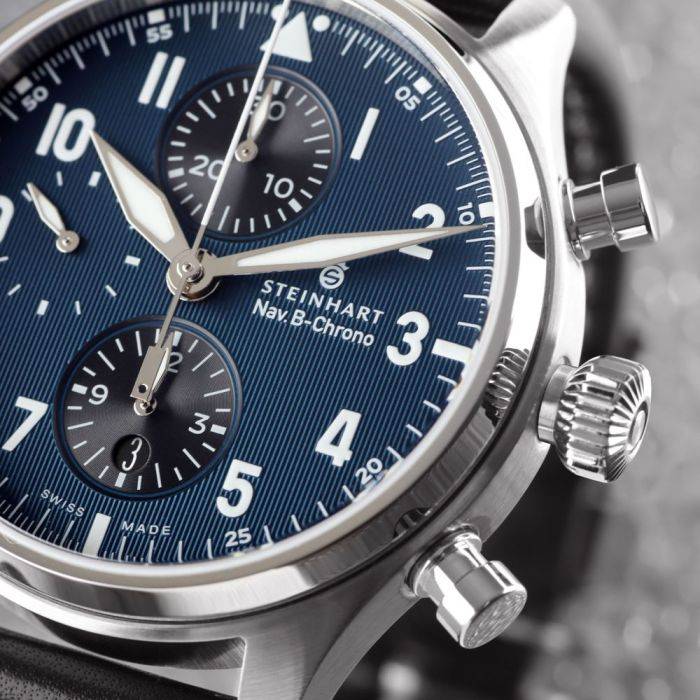 Steinhart NAV.B-CHRONO 42 CLASSIC A-TYPE BLUE Muttertagsangebot