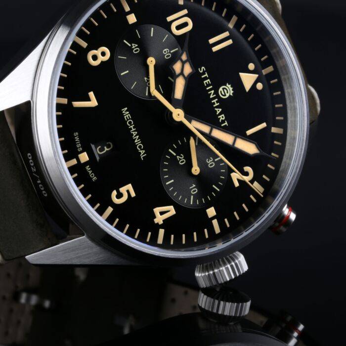 Steinhart NAV.B - Monopusher 42 BLACK Zeitlich begrenztes Angebot