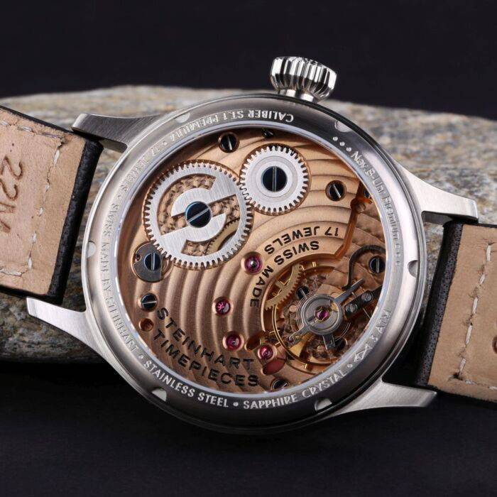 Steinhart Nav B-Uhr 44 ST1 Premium GOLD Neueste Stile