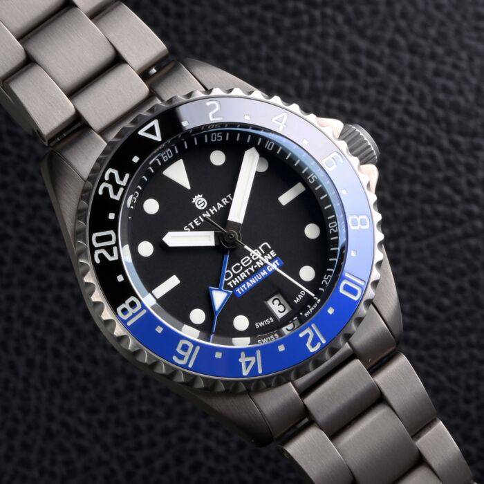 Steinhart Ocean 39 GMT Titan premium Ceramic 50% Rabatt mit kostenlosem Versand