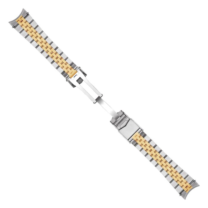 Steinhart Stahlband für Ocean 39 bicolor 20x16 5-reihig satiniert inkl. Bandanstöße Flash Sale