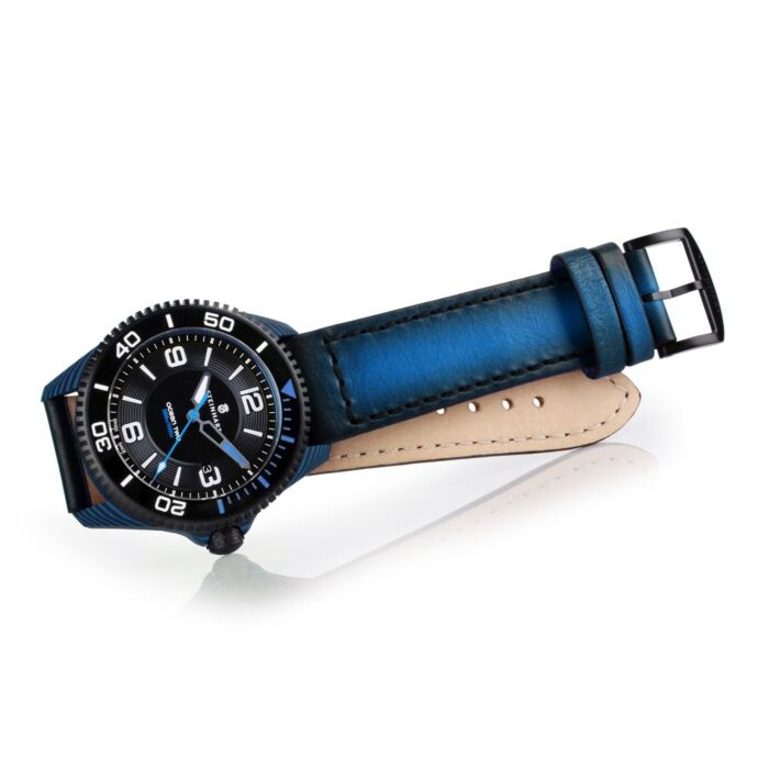 Steinhart Ocean 2 premium Carbon Blue Taucheruhr Muttertagsangebot