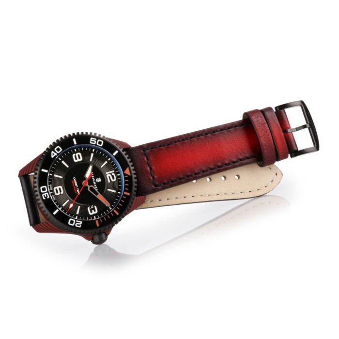 Steinhart Ocean 2 premium Carbon Red Taucheruhr Vatertagsangebot