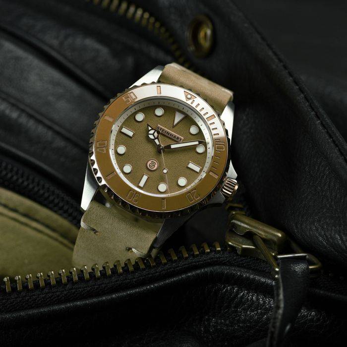 Steinhart Ocean 39 BEIGE Ceramic Taucheruhr Top Angebot
