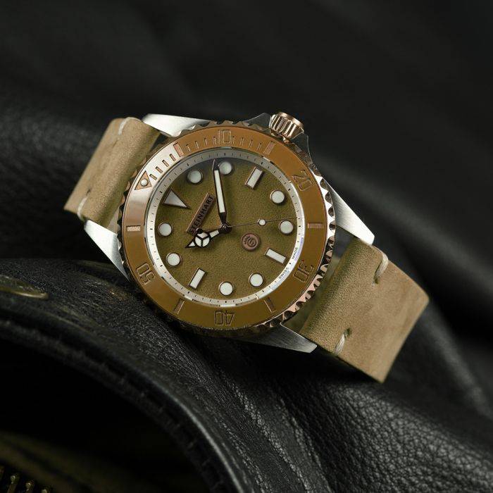 Steinhart Ocean 39 BEIGE Ceramic Taucheruhr Top Angebot