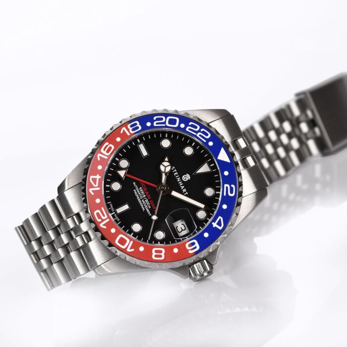 Steinhart Ocean 39 GMT.2 BLUE-RED Ceramic Taucheruhr Blitzangebot