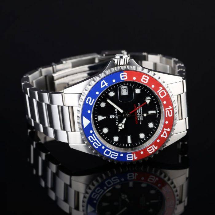 Steinhart Ocean One GMT BLUE-RED Ceramic Taucheruhr Neuheiten