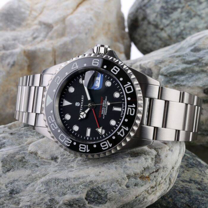 Steinhart Ocean One GMT BLACK Ceramic Taucheruhr Sonderangebote
