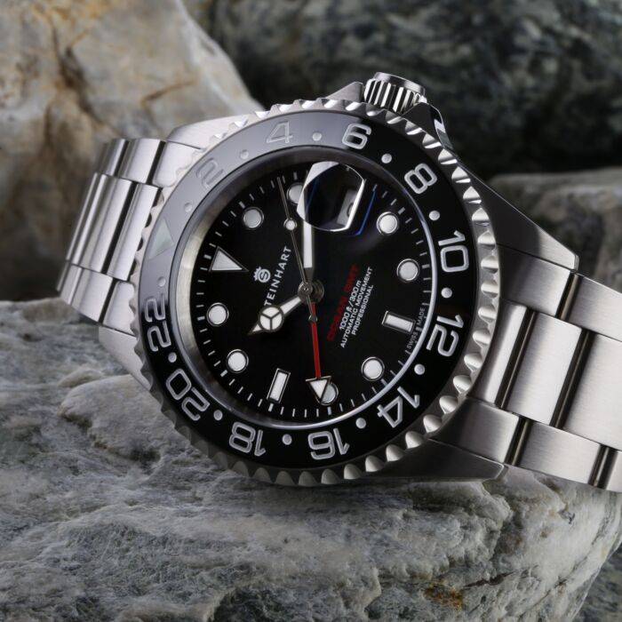 Steinhart Ocean One GMT BLACK Ceramic Taucheruhr Sonderangebote