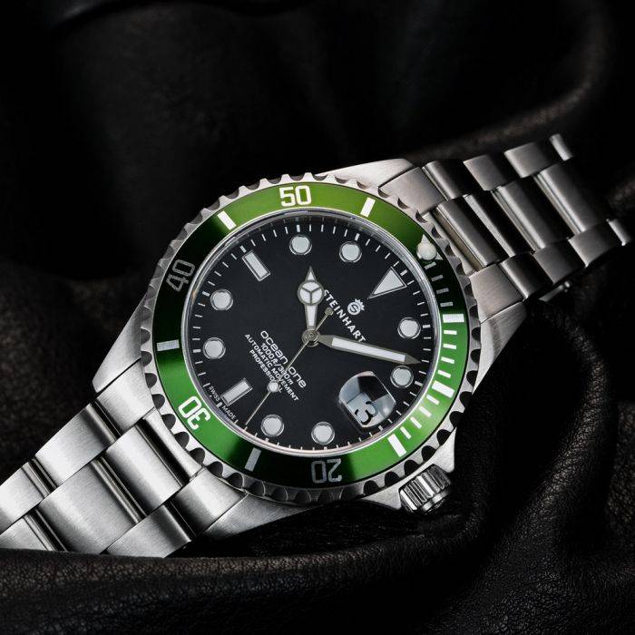 Steinhart Ocean 39 GREEN Taucheruhr Letzte 3 Tage