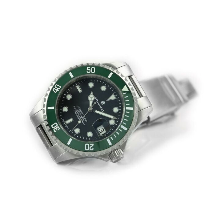 Steinhart Ocean One GREEN Ceramic Taucheruhr Zeitbegrenzte Promotion