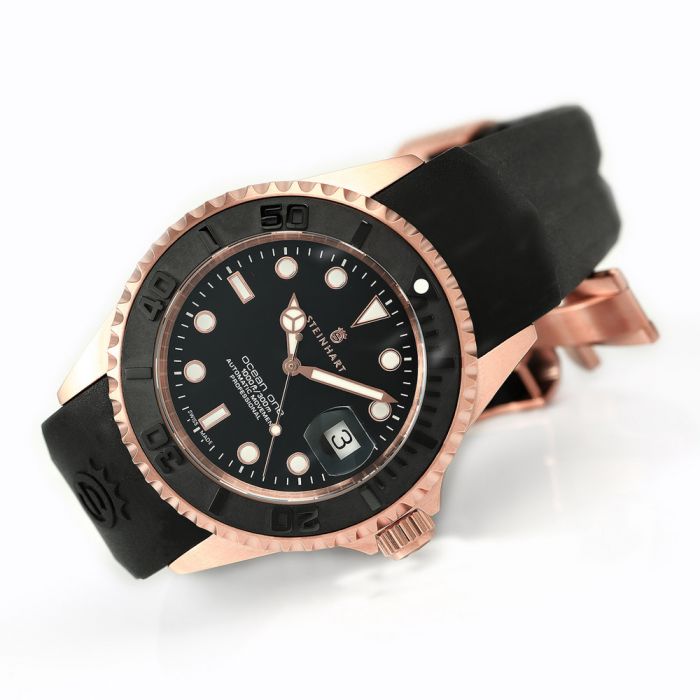 Steinhart Ocean One PINK-GOLD Ceramic Bis zu 60% Rabatt